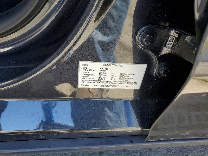 Продаж на аукціоні авто 2026 Tesla Model Y, vin: 7SAYGDEDXTF427857, номер лоту: 63159316
