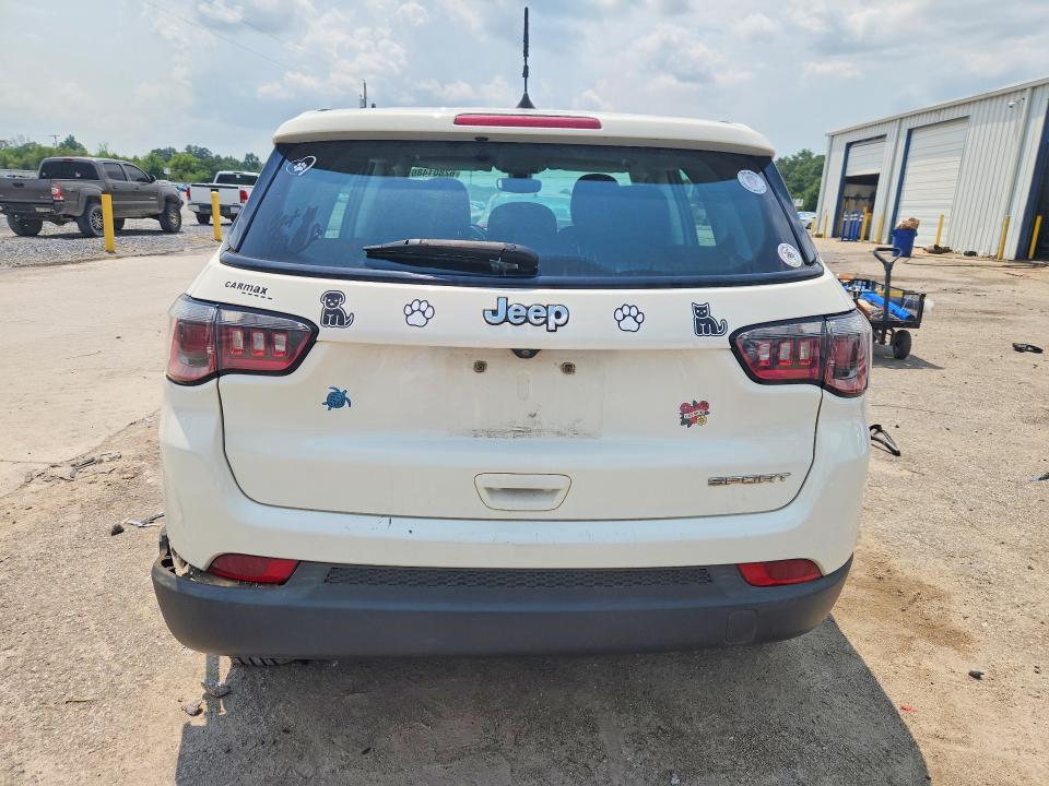 2018 Jeep Compass მანქანა იყიდება აუქციონზე, vin: 3C4NJCAB9JT254962, აუქციონის ნომერი: 62801486