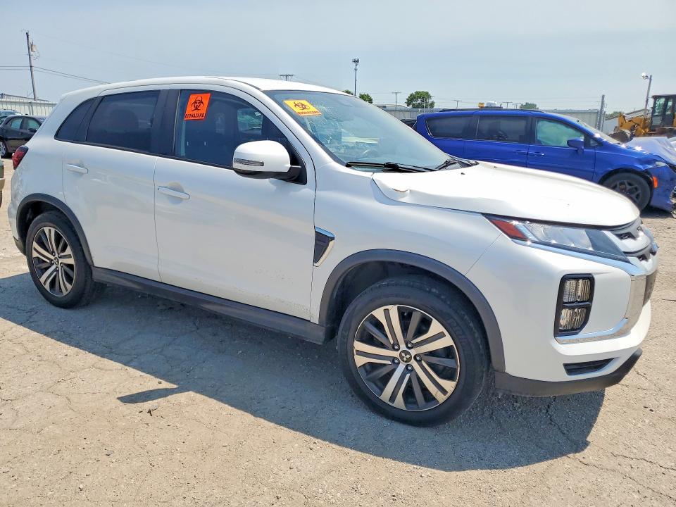 2021 Mitsubishi Outlander Sport მანქანა იყიდება აუქციონზე, vin: JA4ARUAU4MU010199, აუქციონის ნომერი: 60663946
