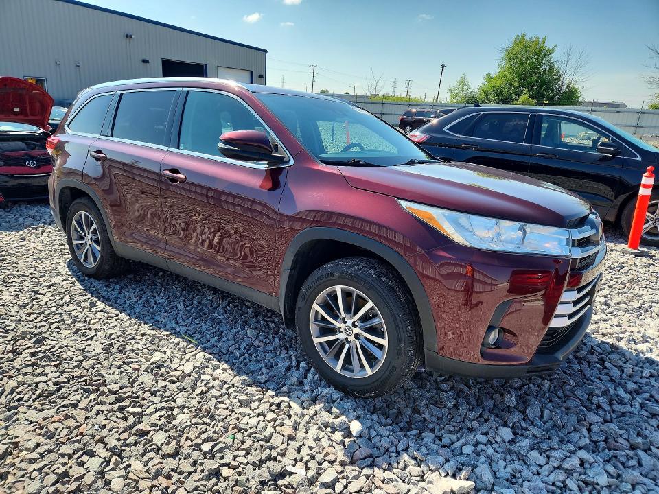 Aukcja sprzedaży 2019 Toyota Highlander, vin: 5TDJZRFH4KS970378, numer aukcji: 60218776