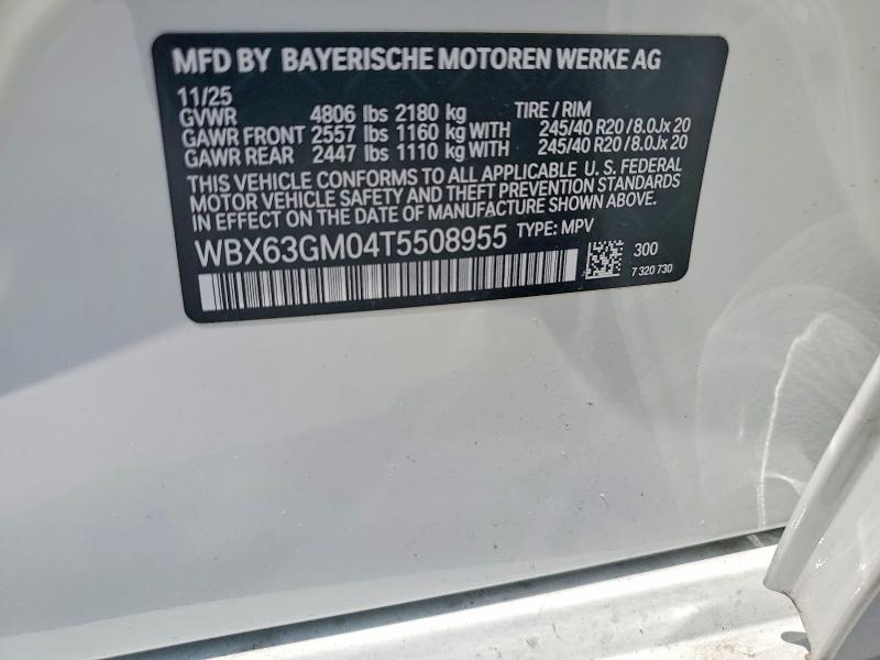 Продажа на аукционе авто 2026 Bmw X2, vin: WBX63GM04T5508955, номер лота: 59654776