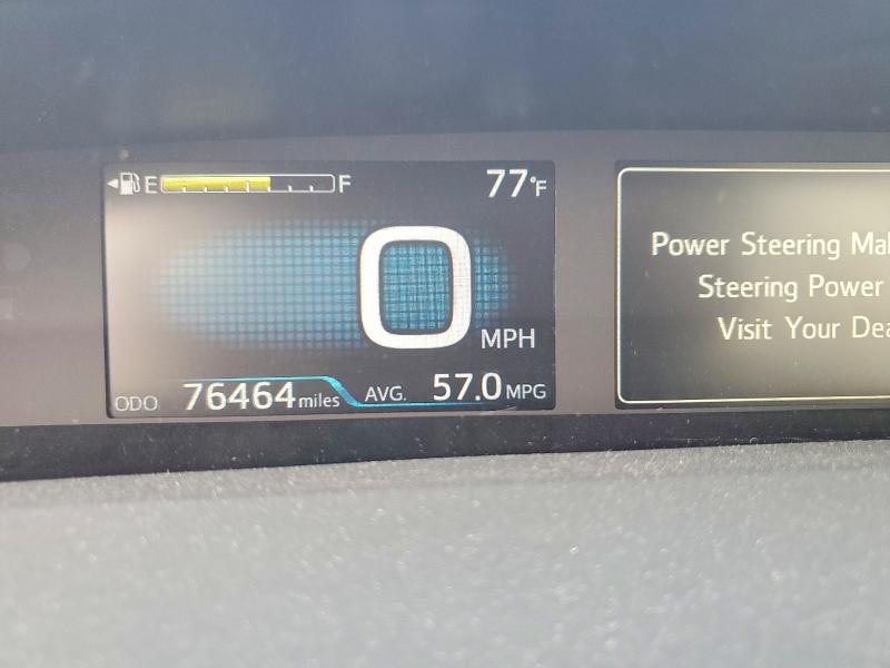 60928866 :رقم المزاد ، JTDKBRFU7J3592532 vin ، 2018 Toyota Prius مزاد بيع