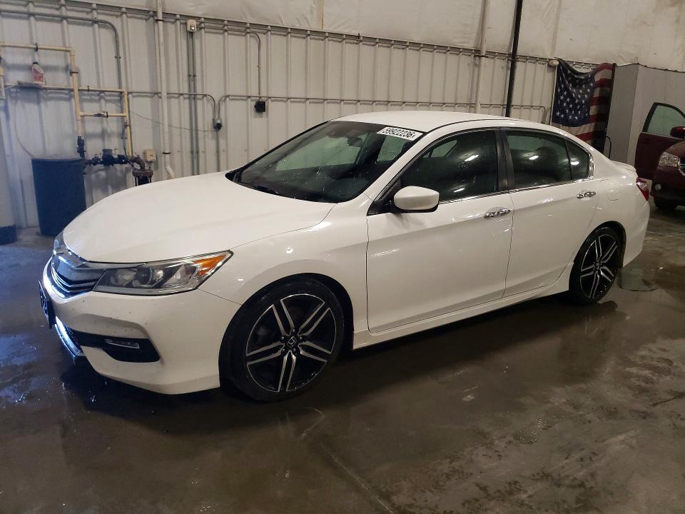 59922236 :رقم المزاد ، 1HGCR2F62GA085911 vin ، 2016 Honda Accord مزاد بيع