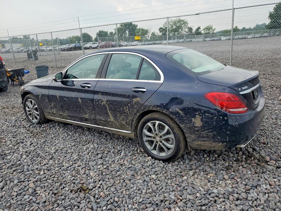2015 Mercedes-benz C მანქანა იყიდება აუქციონზე, vin: 55SWF4KB5FU078989, აუქციონის ნომერი: 61501336