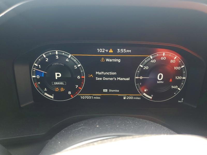 61156746 :رقم المزاد ، JA4J4UA8XNZ005496 vin ، 2022 Mitsubishi Outlander مزاد بيع