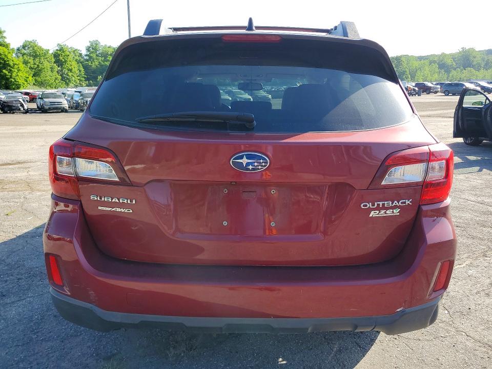 2016 Subaru Outback მანქანა იყიდება აუქციონზე, vin: 4S4BSANC7G3257172, აუქციონის ნომერი: 59283486