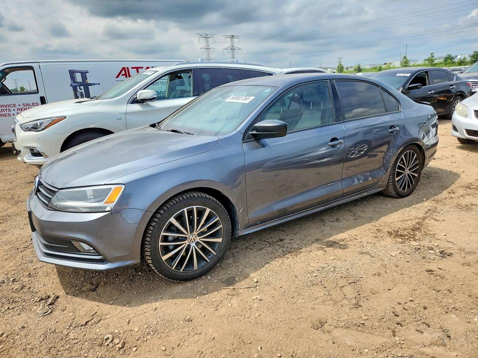 60665766 :رقم المزاد ، 3VWD17AJ6GM284091 vin ، 2016 Volkswagen Jetta مزاد بيع