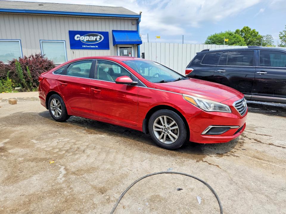 60017276 :رقم المزاد ، 5NPE24AFXHH499558 vin ، 2017 Hyundai Sonata مزاد بيع