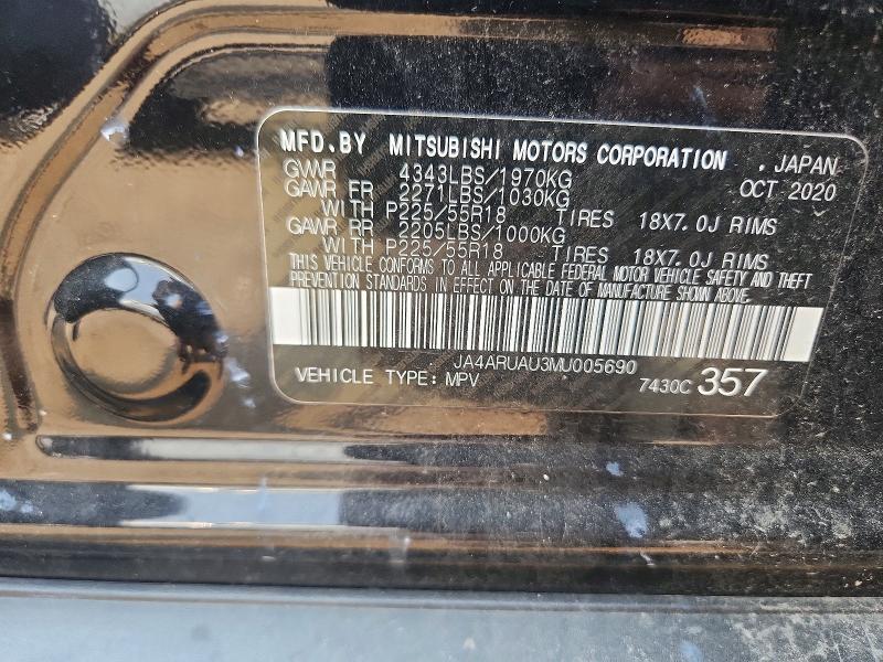 Aukcja sprzedaży 2021 Mitsubishi Outlander Sport, vin: JA4ARUAU3MU005690, numer aukcji: 60677836