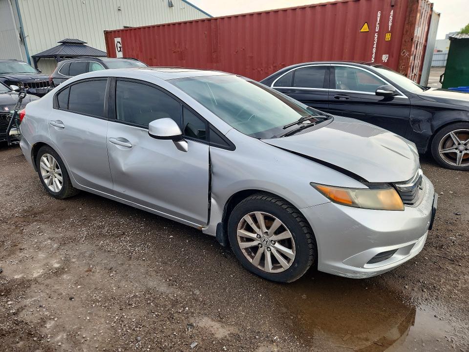 61088936 :رقم المزاد ، 2HGFB2F55CH111681 vin ، 2012 Honda Civic مزاد بيع