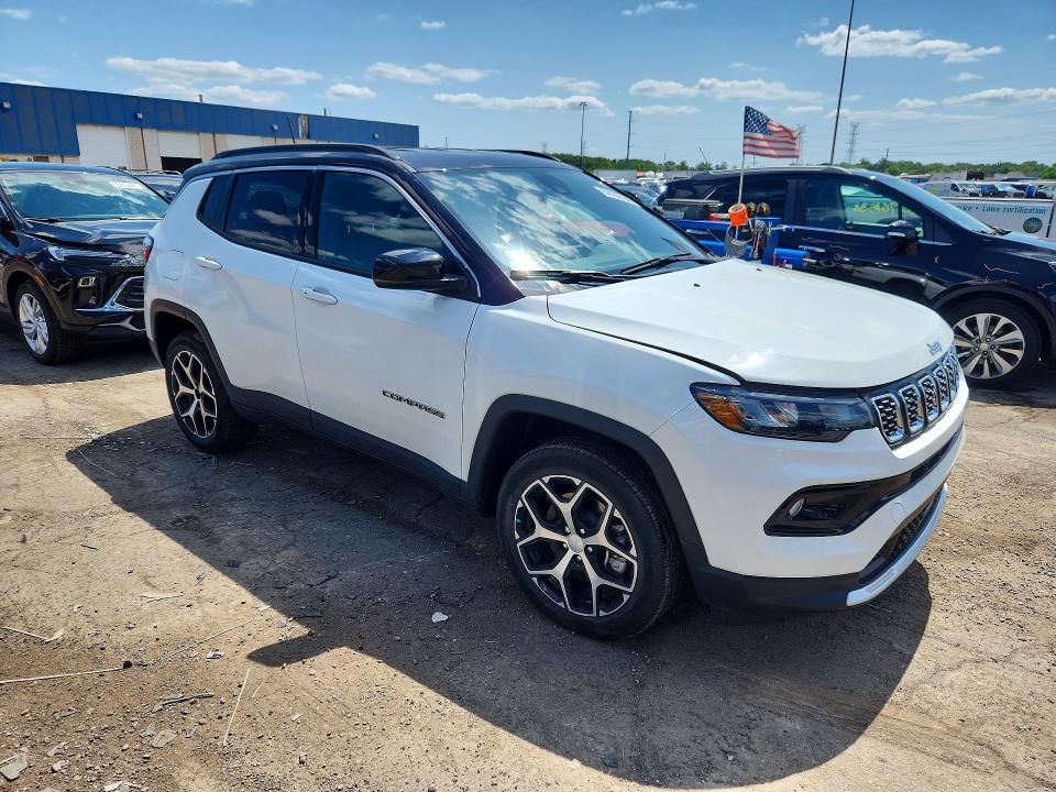 62850796 :رقم المزاد ، 3C4NJDCN1RT166335 vin ، 2024 Jeep Compass مزاد بيع