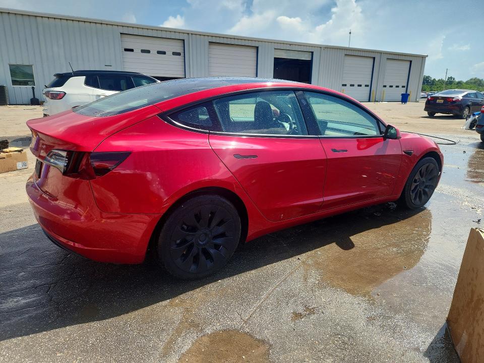 2022 Tesla Model 3 მანქანა იყიდება აუქციონზე, vin: 5YJ3E1EA4NF298342, აუქციონის ნომერი: 60232626