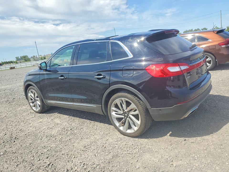 61202706 :رقم المزاد ، 2LMTJ8LP0GBL72996 vin ، 2016 Lincoln Mkx مزاد بيع