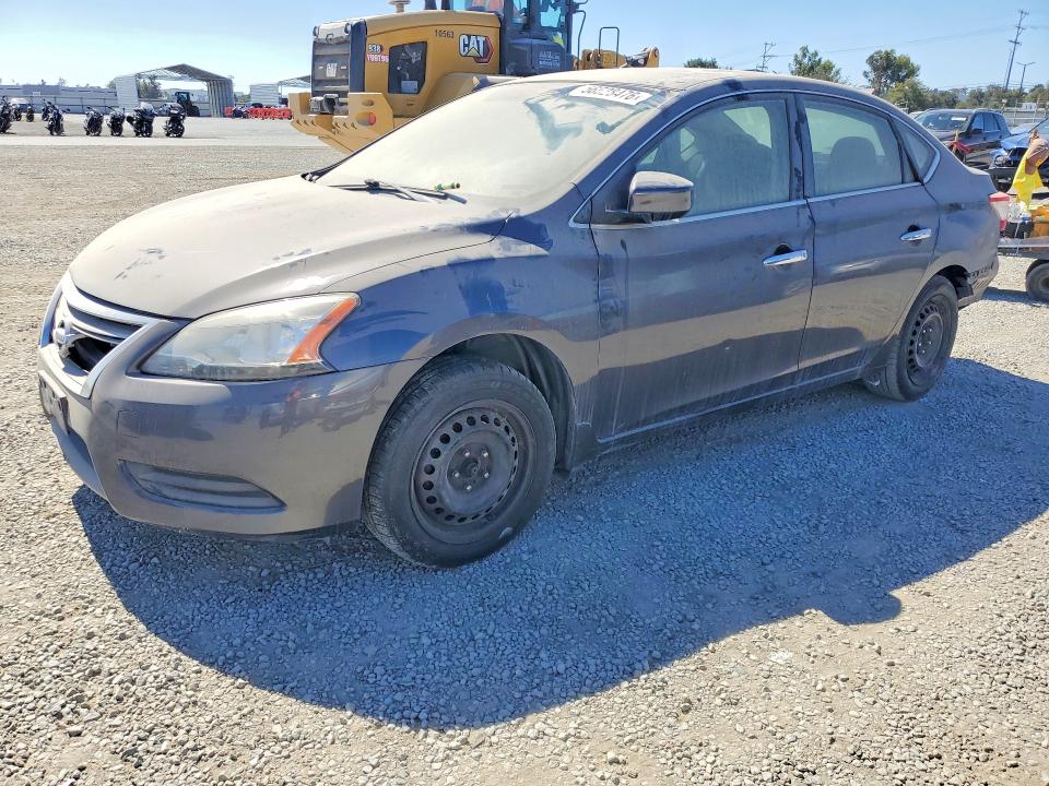 56528476 :رقم المزاد ، 3N1AB7AP9EY231806 vin ، 2014 Nissan Sentra مزاد بيع