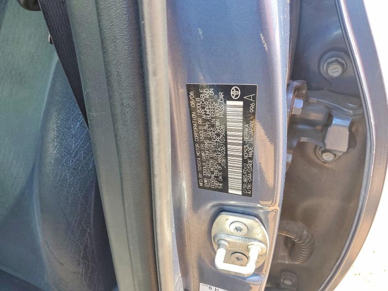 56931616 :رقم المزاد ، JTDBT923671075026 vin ، 2007 Toyota Yaris مزاد بيع