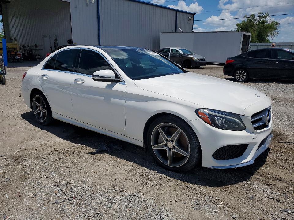 2016 Mercedes-benz C მანქანა იყიდება აუქციონზე, vin: WDDWF4KBXGR130345, აუქციონის ნომერი: 61177776