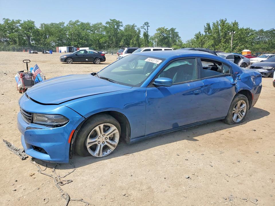 59343716 :رقم المزاد ، 2C3CDXBG5MH632504 vin ، 2021 Dodge Charger مزاد بيع