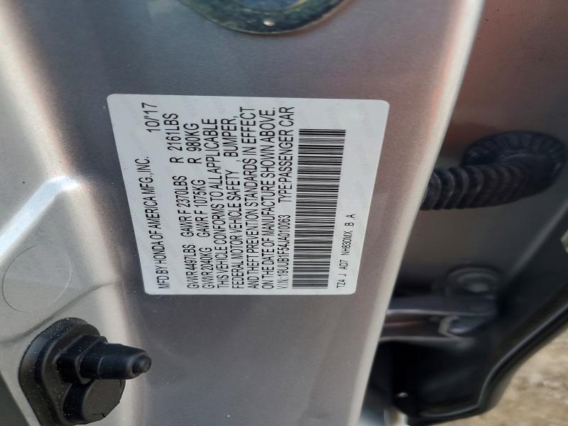 61680056 :رقم المزاد ، 19UUB1F54JA010063 vin ، 2018 Acura Tlx مزاد بيع