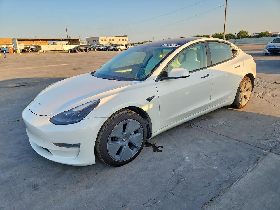 Aukcja sprzedaży 2022 Tesla Model 3, vin: 5YJ3E1EB2NF196725, numer aukcji: 63238426