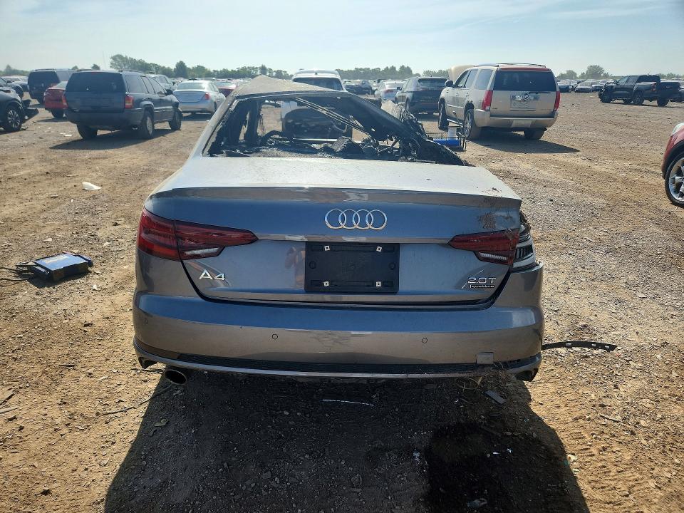 Продажа на аукционе авто 2018 Audi A4, vin: WAUPNAF41JA204119, номер лота: 59390756