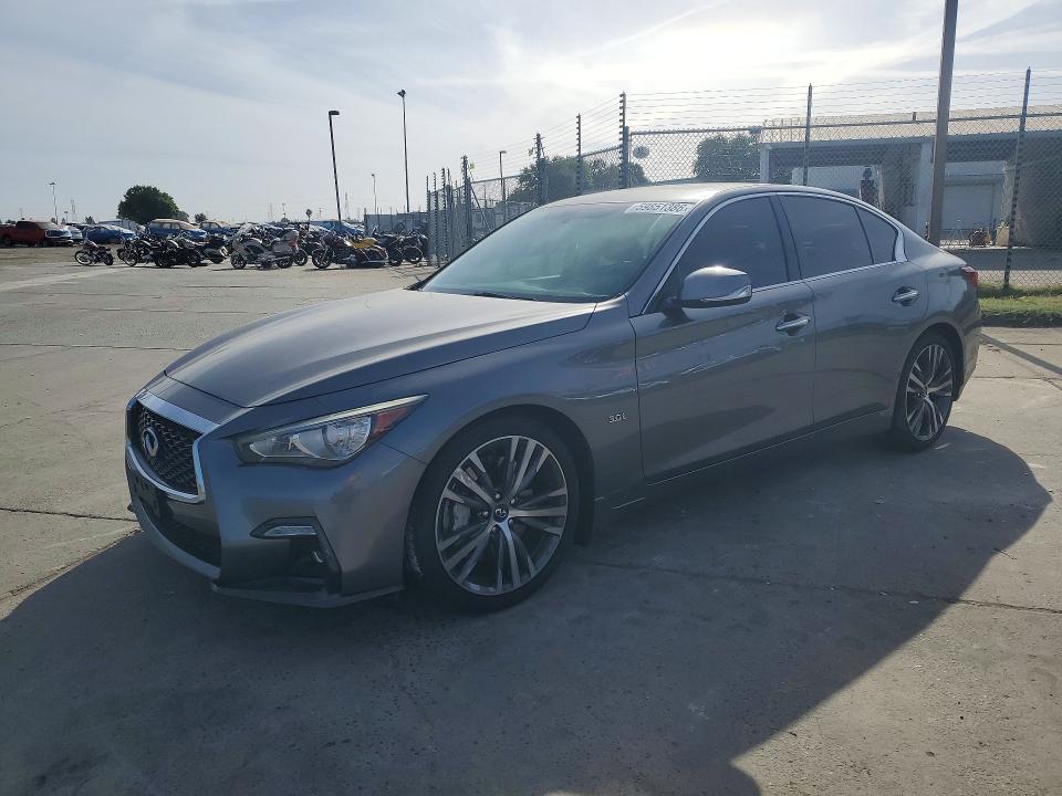 Продаж на аукціоні авто 2018 Infiniti Q50, vin: JN1EV7AP9JM354009, номер лоту: 59851386