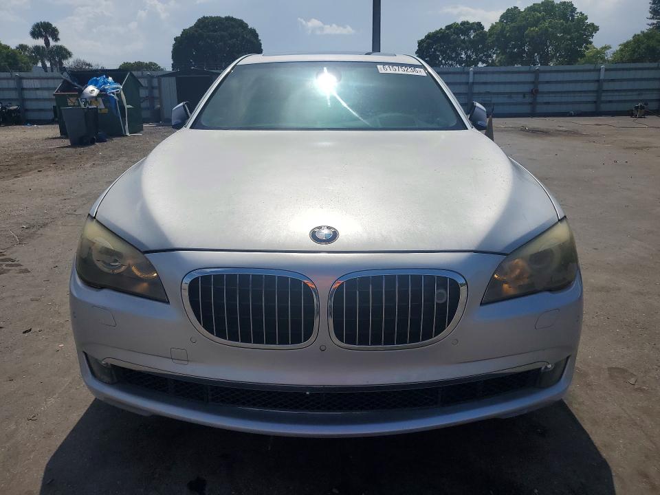 2009 Bmw 750 მანქანა იყიდება აუქციონზე, vin: WBAKB83569CY57182, აუქციონის ნომერი: 61575236