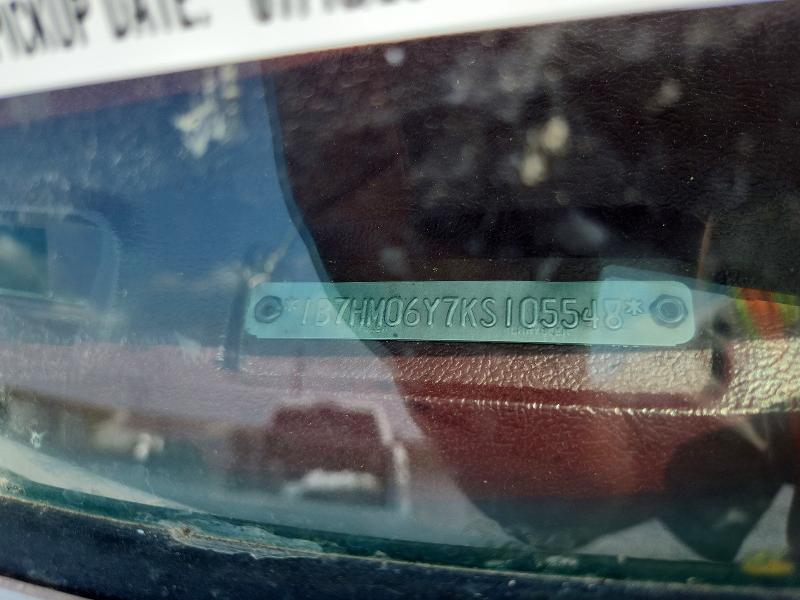 1989 Dodge W-series მანქანა იყიდება აუქციონზე, vin: 1B7HM06Y7KS105548, აუქციონის ნომერი: 61200856