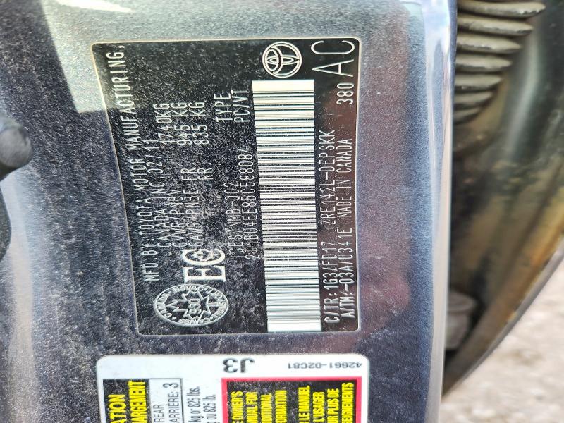 Auction sale of the 2011 Toyota Corolla, vin: 2T1BU4EE8BC588084, lot number: 59588766