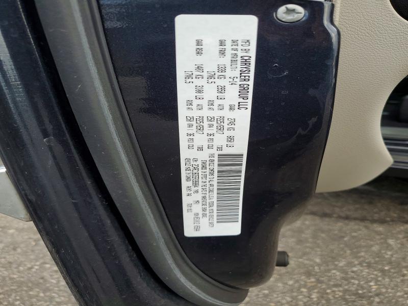 Aukcja sprzedaży 2014 Chrysler Town & Country, vin: 2C4RC1BG5ER398804, numer aukcji: 62273476