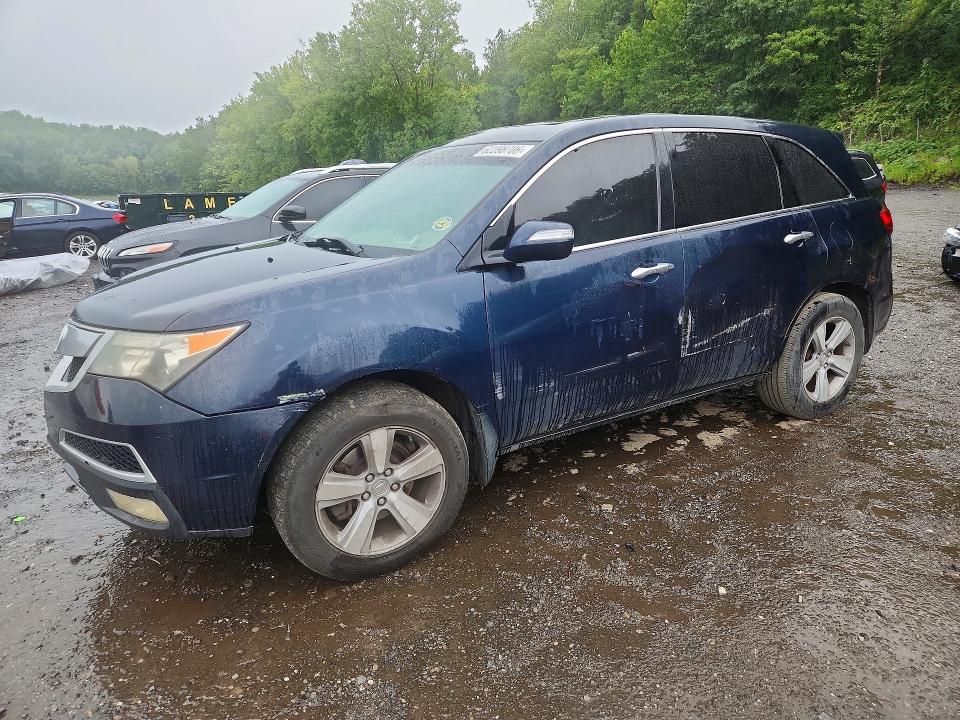 62398706 :رقم المزاد ، 2HNYD2H20BH505988 vin ، 2011 Acura Mdx مزاد بيع