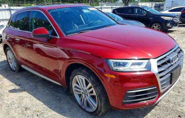 2018 Audi Q5 მანქანა იყიდება აუქციონზე, vin: WA1BNAFYXJ2221800, აუქციონის ნომერი: 79135105