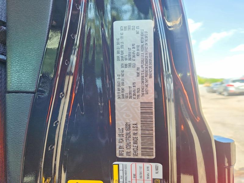 Продаж на аукціоні авто 2022 Jeep Gladiator, vin: 1C6HJTFG2NL160321, номер лоту: 59362626