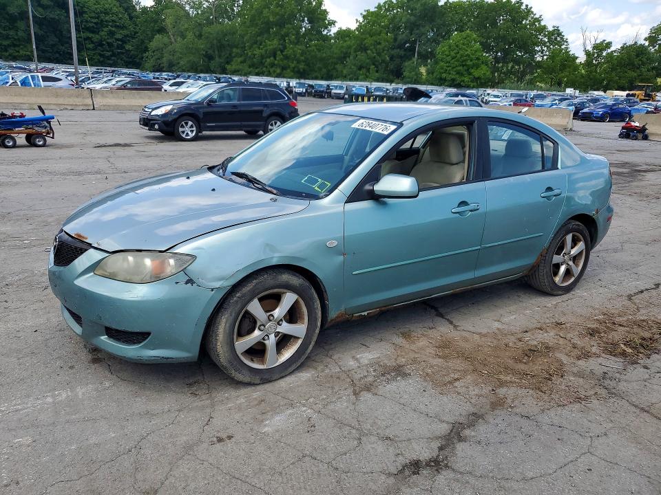 2004 Mazda 3 მანქანა იყიდება აუქციონზე, vin: JM1BK12F941167550, აუქციონის ნომერი: 62840776