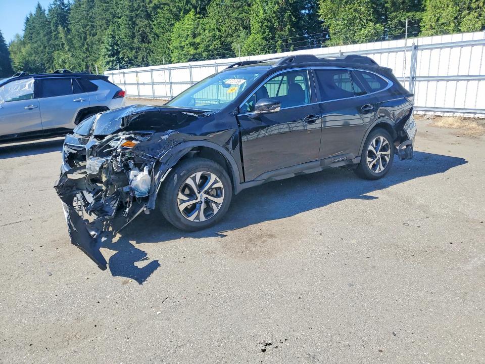 61027636 :رقم المزاد ، 4S4BTALC6L3114675 vin ، 2020 Subaru Outback مزاد بيع