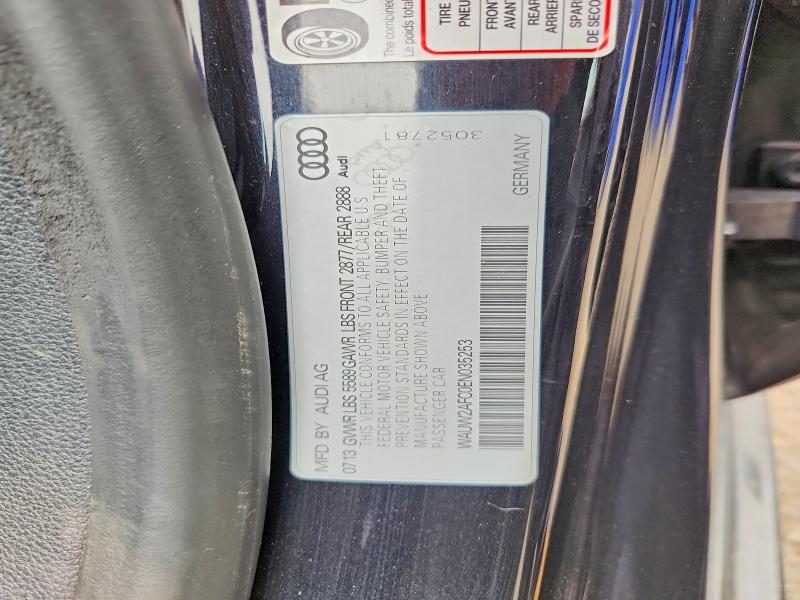 Продаж на аукціоні авто 2014 Audi S7, vin: WAUW2AFC0EN035253, номер лоту: 61411516
