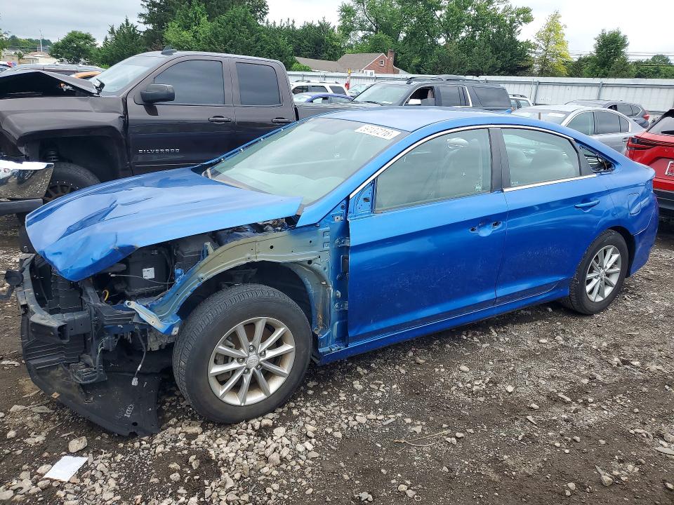 Auction sale of the 2018 Hyundai Sonata, vin: 5NPE24AF6JH603422, lot number: 59137216