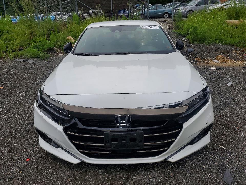 2022 Honda Accord მანქანა იყიდება აუქციონზე, vin: 1HGCV1F31NA124495, აუქციონის ნომერი: 59945646