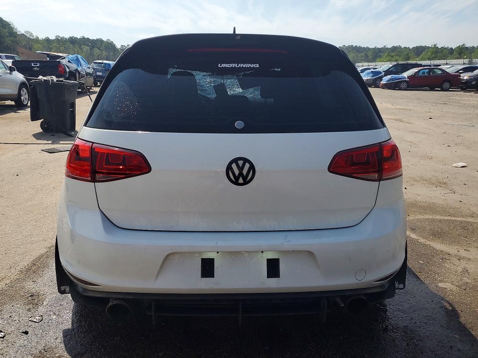 2017 Volkswagen Gti მანქანა იყიდება აუქციონზე, vin: 3VW4T7AU2HM062928, აუქციონის ნომერი: 41633806