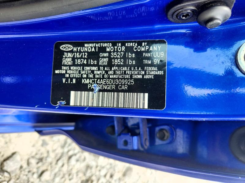 Продаж на аукціоні авто 2013 Hyundai Accent, vin: KMHCT4AE6DU309925, номер лоту: 60606616