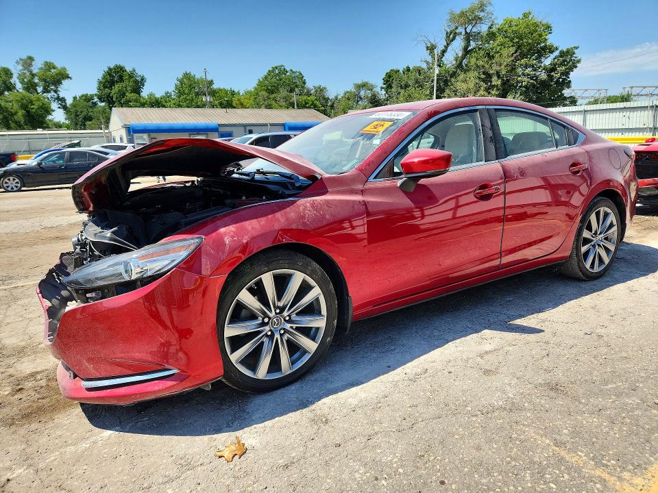 2018 Mazda 6 მანქანა იყიდება აუქციონზე, vin: JM1GL1WY4J1328753, აუქციონის ნომერი: 60175336