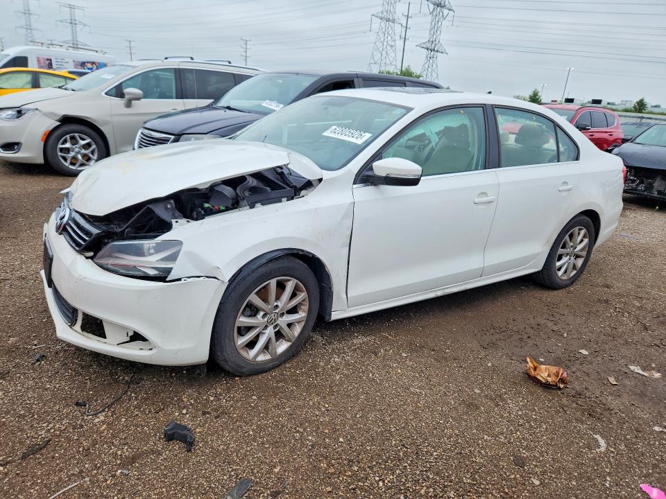 2014 Volkswagen Jetta მანქანა იყიდება აუქციონზე, vin: 3VWD17AJ8EM372217, აუქციონის ნომერი: 62805926