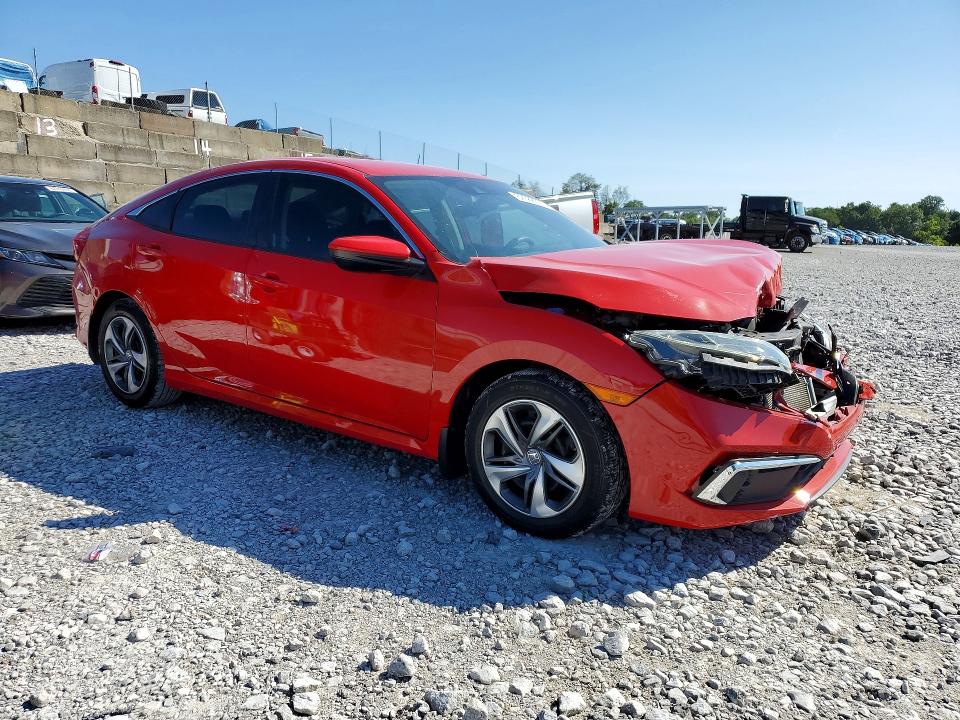 2019 Honda Civic მანქანა იყიდება აუქციონზე, vin: 2HGFC2F69KH535563, აუქციონის ნომერი: 62388096