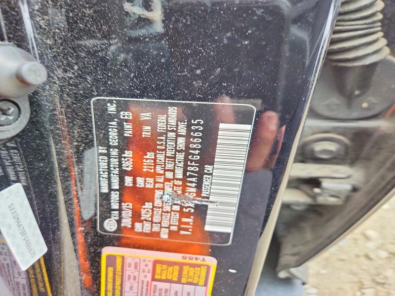 62312486 :رقم المزاد ، 5XXGM4A78FG486635 vin ، 2015 Kia Optima مزاد بيع