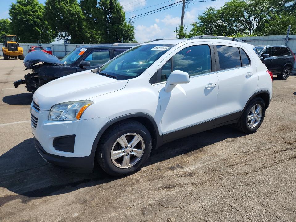 2016 Chevrolet Trax მანქანა იყიდება აუქციონზე, vin: 3GNCJLSB9GL268379, აუქციონის ნომერი: 60579416