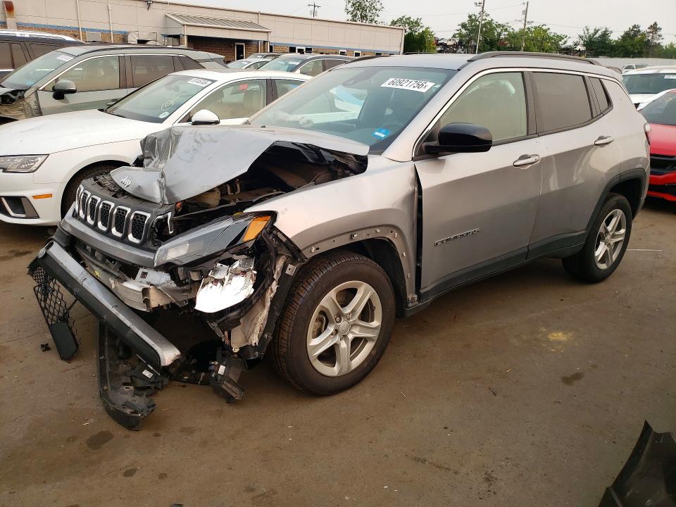 Auction sale of the 2023 Jeep Compass, vin: 3C4NJDBN2PT524024, lot number: 60921756