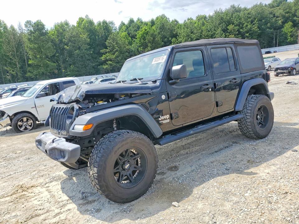 Aukcja sprzedaży 2018 Jeep Wrangler Unlimited, vin: 1C4HJXDGXJW186743, numer aukcji: 59326116