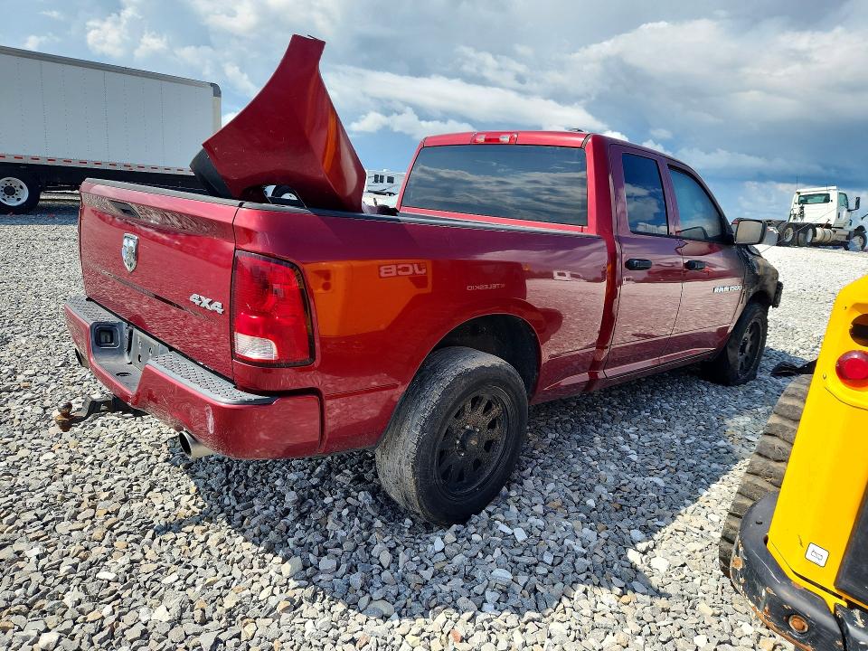 61314786 :رقم المزاد ، 1C6RD7FT1CS213285 vin ، 2012 Dodge Ram 1500 مزاد بيع