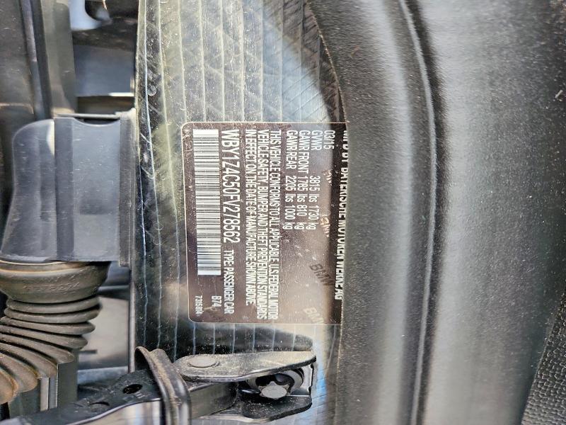 61905026 :رقم المزاد ، WBY1Z4C50FV278562 vin ، 2015 Bmw I3 مزاد بيع