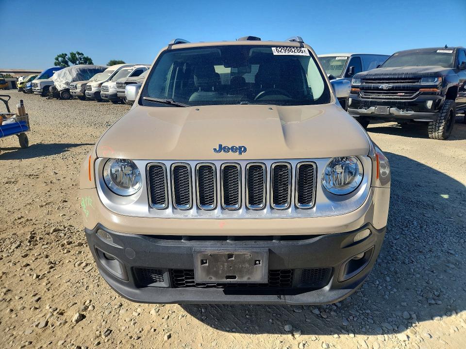 Продаж на аукціоні авто 2016 Jeep Renegade, vin: ZACCJBDT3GPC59211, номер лоту: 62998286
