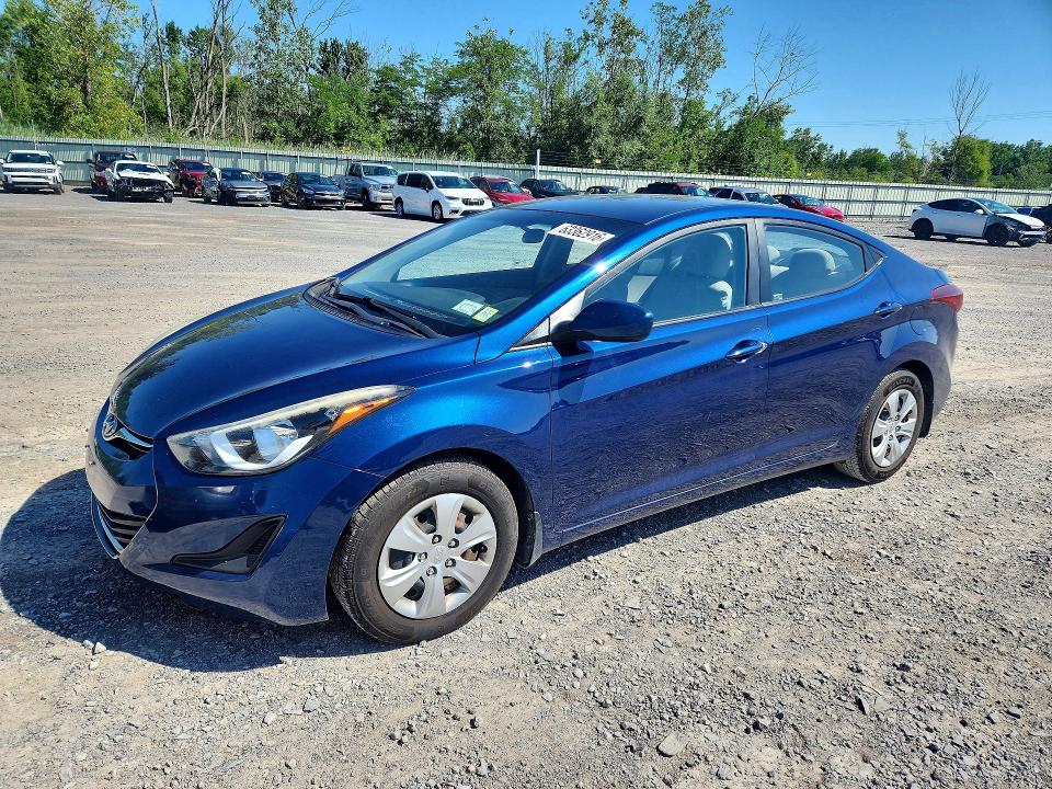 63362916 :رقم المزاد ، 5NPDH4AEXGH758291 vin ، 2016 Hyundai Elantra مزاد بيع